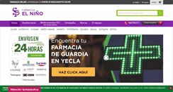 Desktop Screenshot of farmaciayecla.com